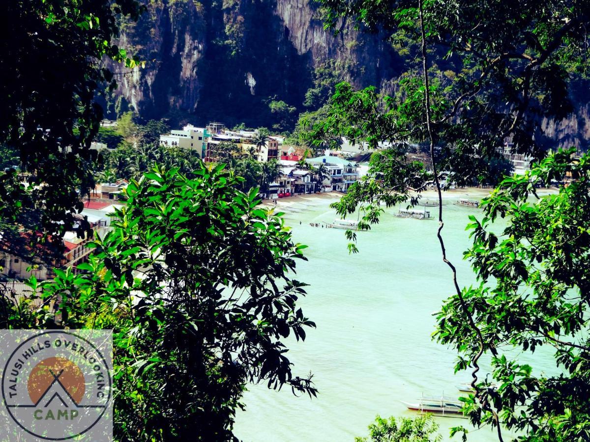Camp Talusi Hilltop Overlooking El Nido Esterno foto